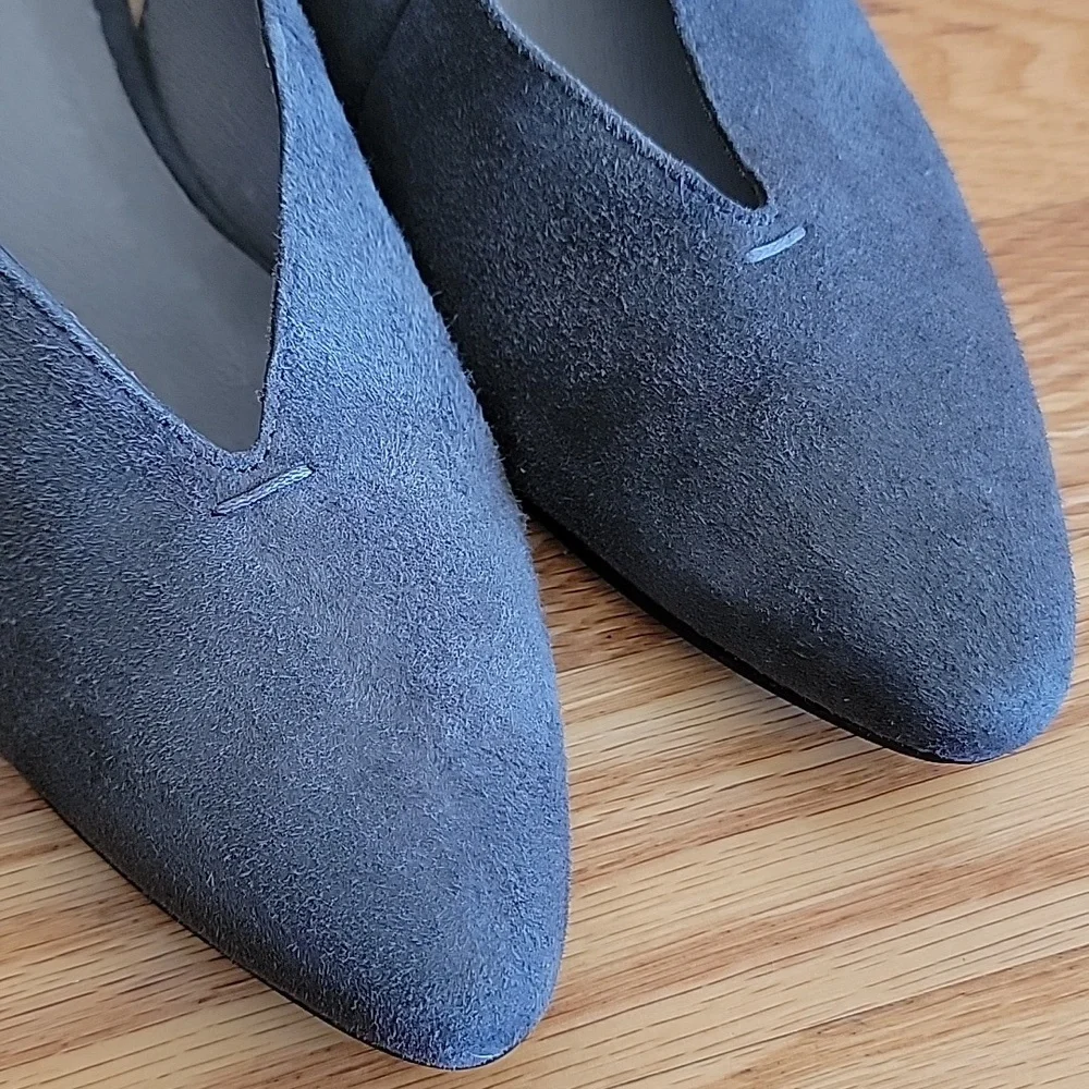 Eileen Fisher Vero Cuoio Leather Shoes - Picture 9 of 15